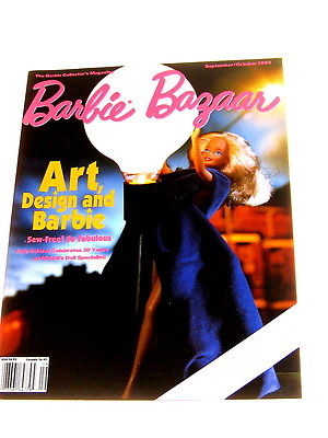 #7788  1994 BARBIE BAZAAR ART, DESIGN AND BARBIE SET-OCT   MAGAZINE