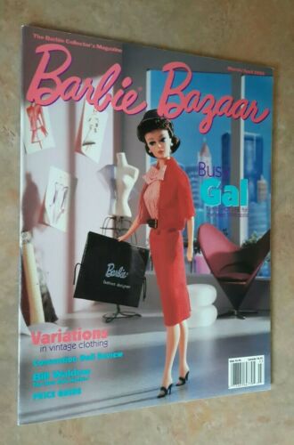 Barbie Bazaar Doll Collector's Magazine March/April 1995 Busy Gal