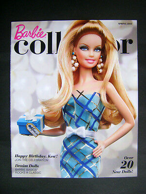 BARBIE COLLECTOR Catalog Spring 2011 Happy Birthday Ken! Lucy Reba Ekaterina