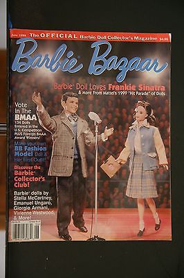 Barbie Bazaar Magazine June 1999 - Sinatra & Barbie, Best Buy Outfits, Miyoko