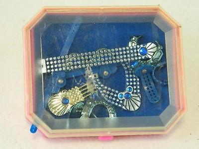 Mattel Barbie JEWEL SECRETS 1986 MIXED Set Blue SAPPHIRE Collection  RARE
