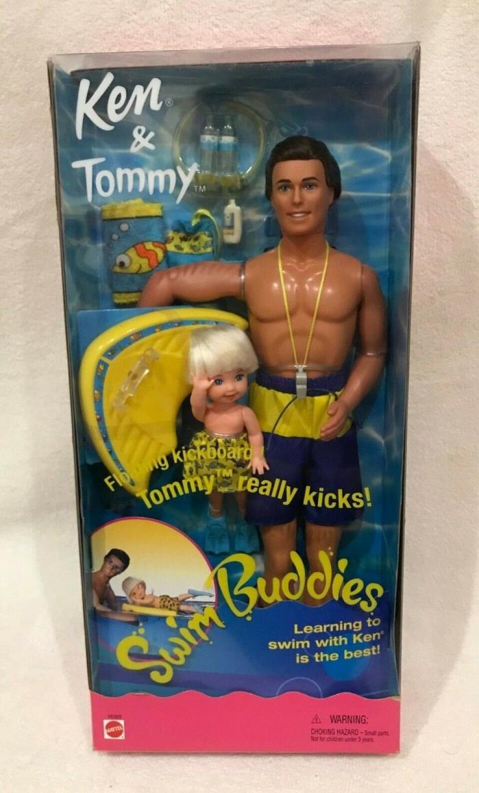 Vintage Ken And Tommy Swim Buddies Dolls By Mattel #26323 NRFB