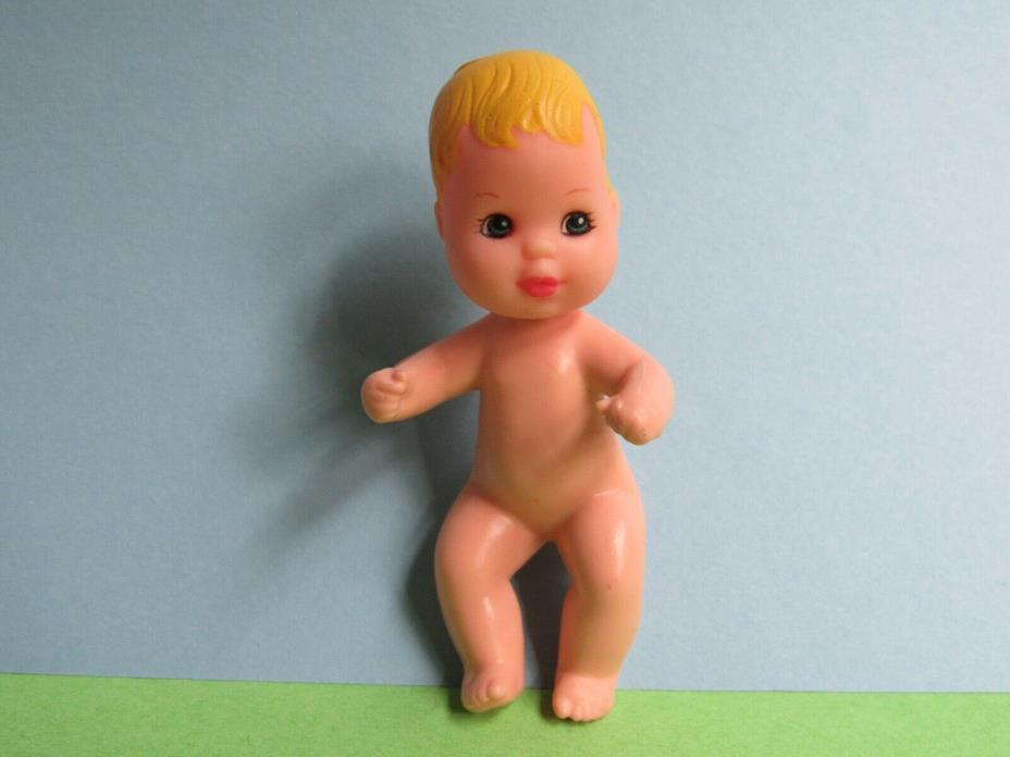Mattel Barbie Baby Krissy Blonde Doll Toy 1973 Happy Family Vintage Figure