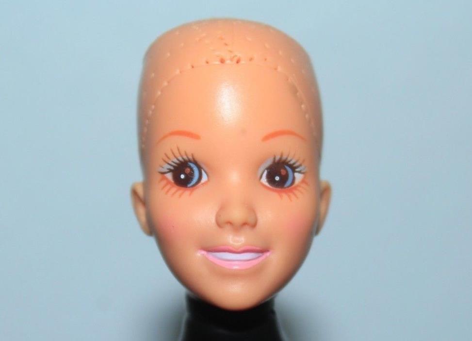 Rare 70's Barbie Starr DOLL HEAD 4 OOAK reroot! 1979 Vintage Mattel FREE SHIP