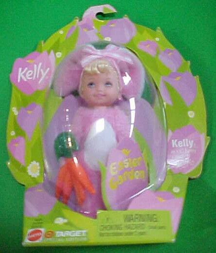 2002 Target SPECIAL EDITION KELLY doll Lil Bunny Barbie sister Easter Garden