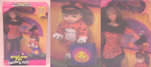 Target Special Edition Halloween Fun Barbie & Kelly Caucasion Toys Games