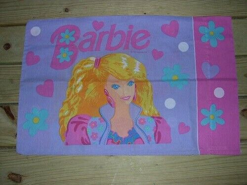 1991  VINTAGE  BARBIE MATTELL  PILLOW CASE   UNUSED
