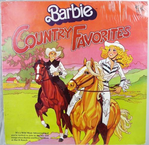 Barbie Country Favorites Album #5008 Kid Stuff Records New NRFP 1981