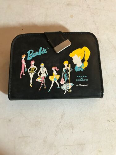 REPRODUCTION BLACK SNIPS N SCRAPS BY PONYTAIL BARBIE WALLET