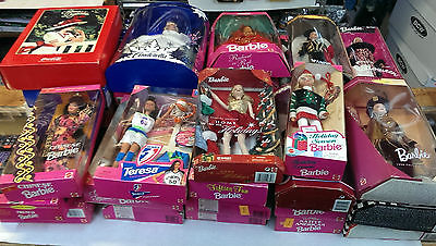 32 BARBIE Dolls in BOXES !! - ONLY $7 EACH