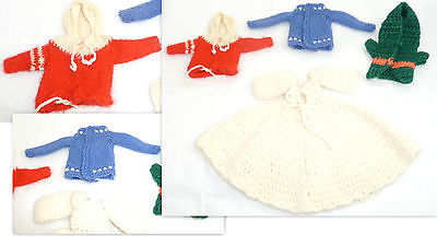 KNITTED VINTAGE BARBIE CLOTHINGS HAND MADE     BC4