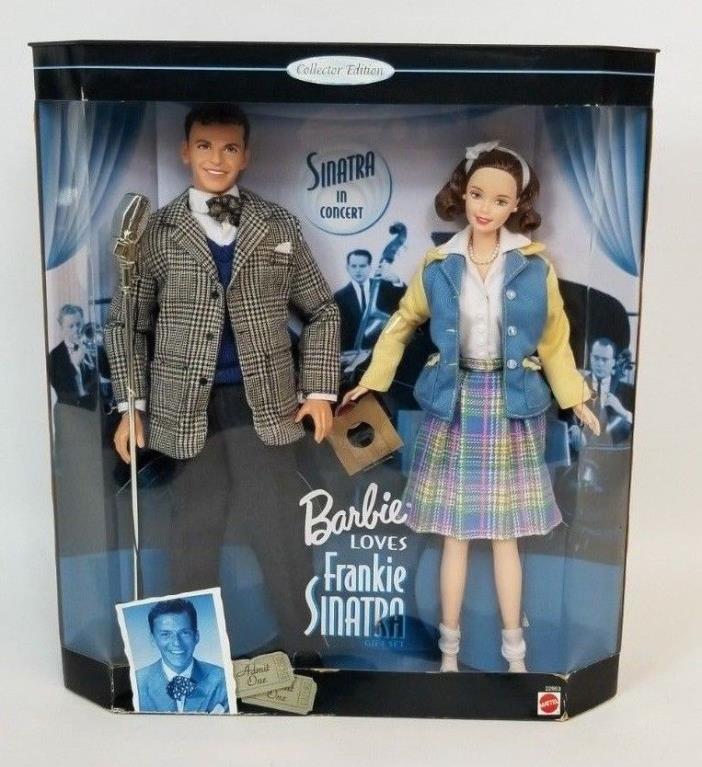 Mattel 1999 Barbie Loves Frankie Sinatra Gift Set Collector Edition NRFB 22953