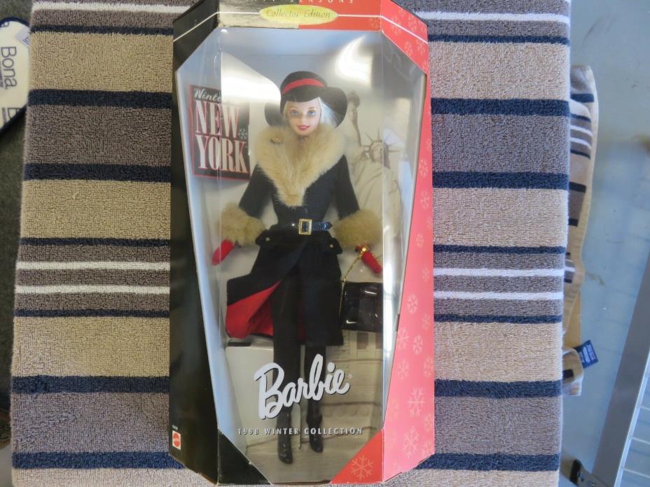 Winter In New York Barbie, 1998 Winter Collection~NRFB!