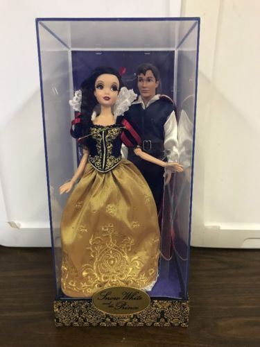 Disney Store Limited Edition Designer Fairytale Couples Snow White & The Prince
