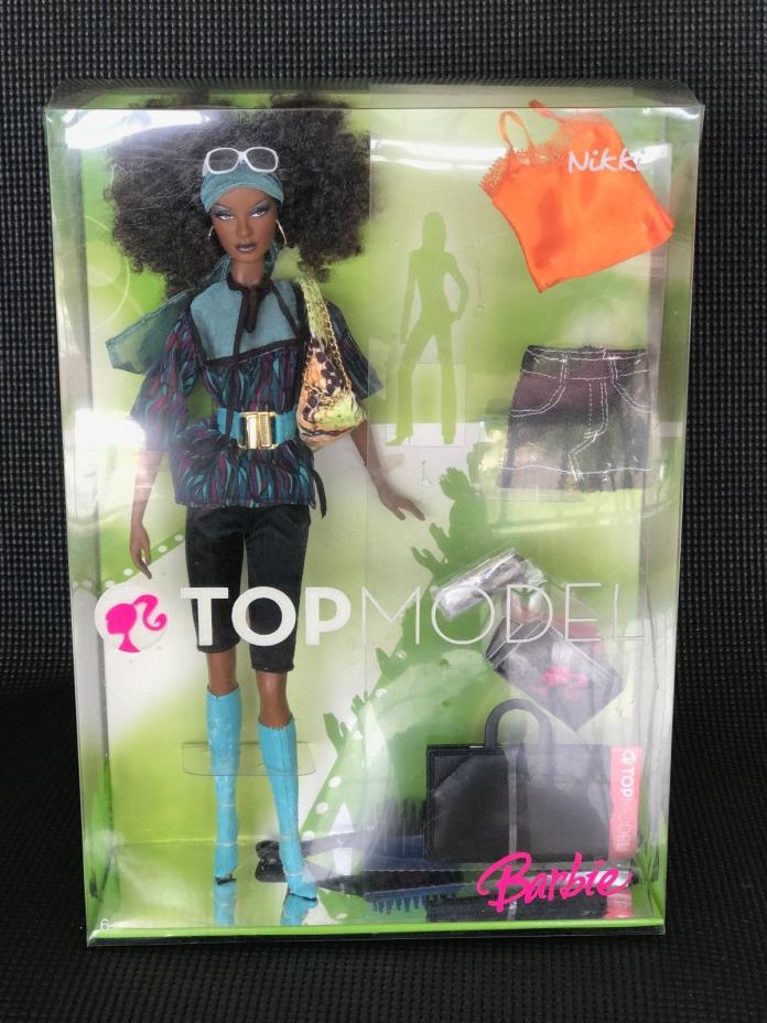 2007 Barbie Top Model Nikki NRFB