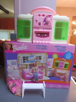 Vintage Mattel Barbie RADIO HOUSE  Set 48152 in box almost complete