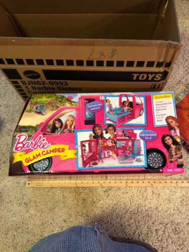 New Barbie Sisters Glam Camper RV Motor home