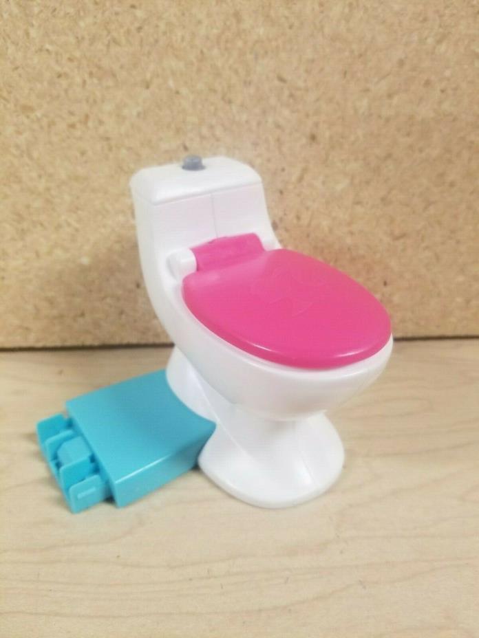 2015 Mattel BARBIE FFY84 CJR47 Dream House Vanity TOILET ONLY Replacement Parts