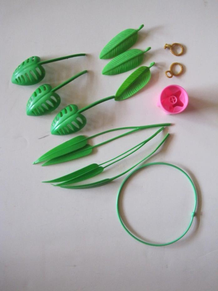 Vintage Tropical Barbie Palm Tree Branches and other parts