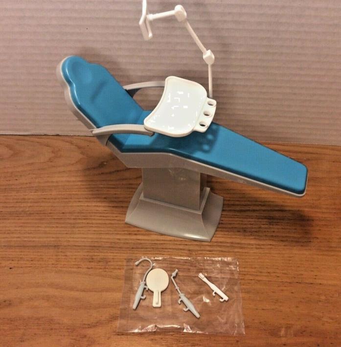 Barbie Doll Dentist Chair W/ Accessories Instruments Mirror Dental Mattel 1996