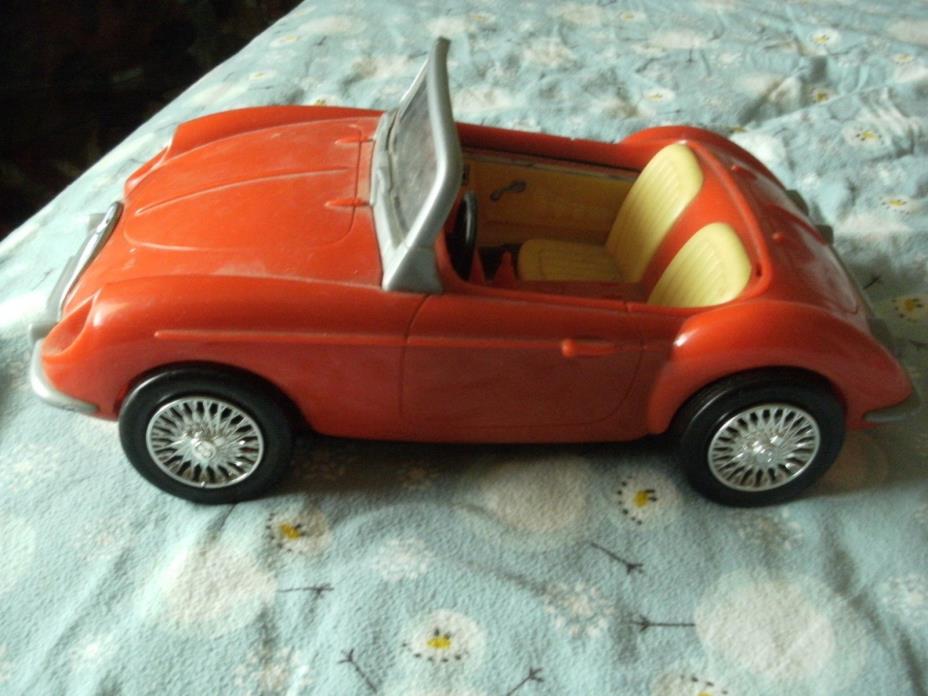 collectable 1998 red barbie covertable