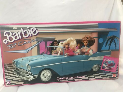 Barbie 1957 Chevy from 1989 Mattel - New In Box and Never Opened