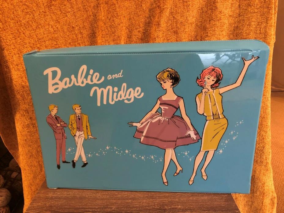 Vintage Barbie And Midge Double Doll Case - Case Only