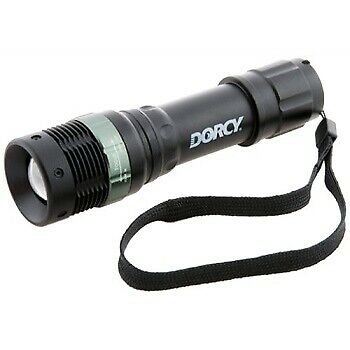 Dorcy 130-Lumen Weather Resistant Optic Lens LED Flashlight with Nylon Lanyard