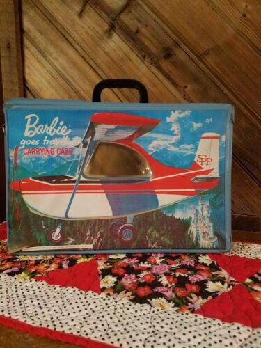 Vintage 1965 Barbie Goes Travelin' Carrying Case TLC