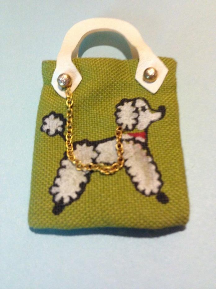 Vintage Barbie Poodle Parade Purse with Chain