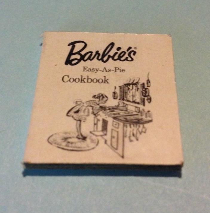 Vintage Barbie Easy as Pie Cookbook1960s