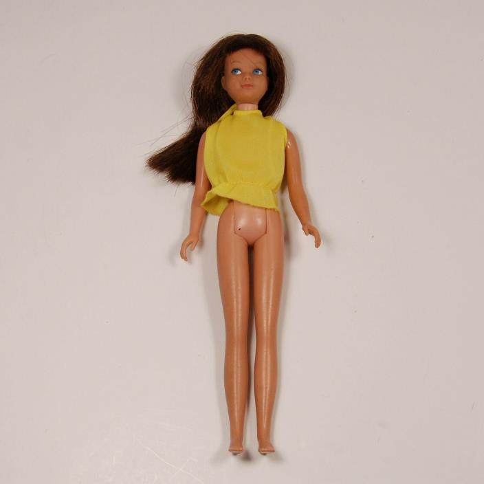 Vintage Brunette Skipper Doll - Straight Leg - Barbie's Little Sister