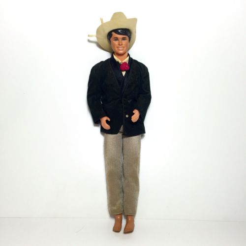 Vtg 1968 Western Ken Barbie Twist & Turn Slightly Elbows Taiwan with Tuxedo Suit