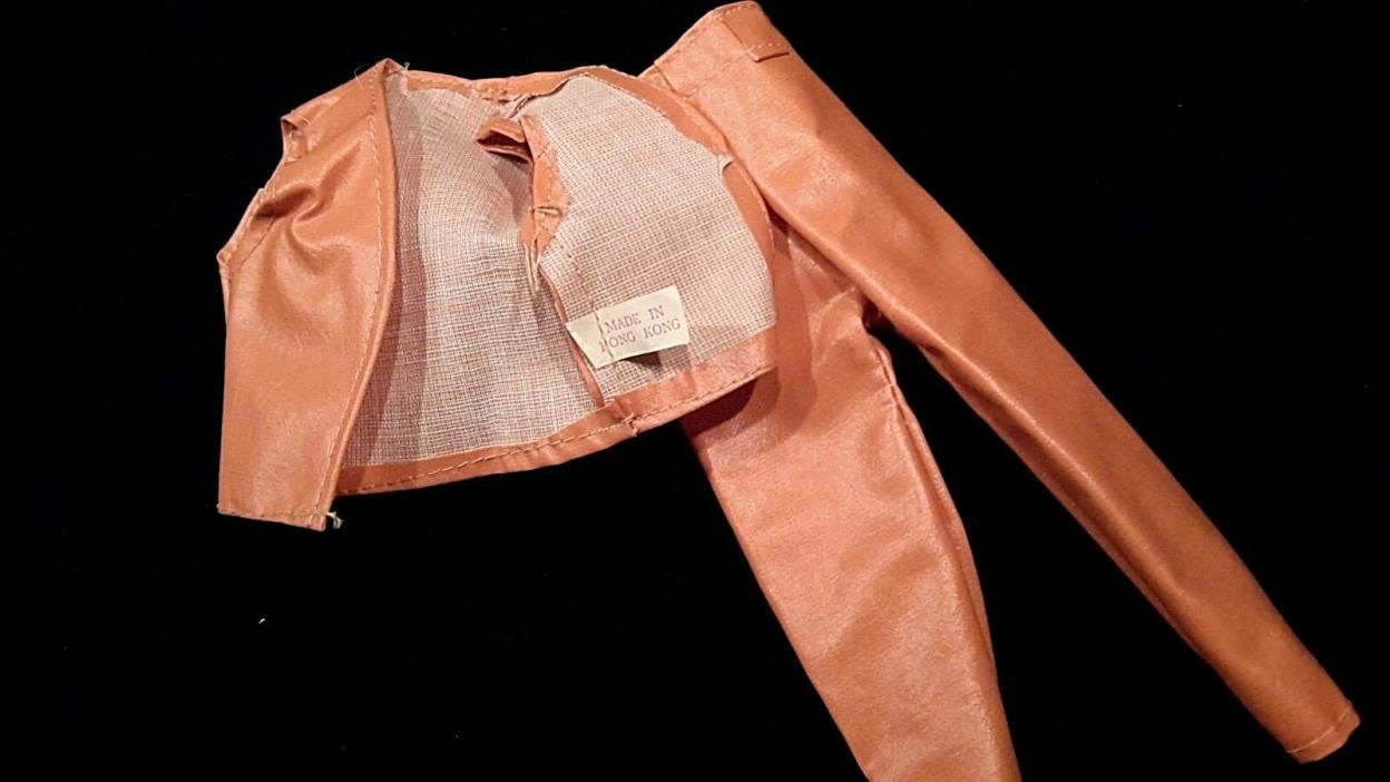 1960's Vintage Ken Doll Vinyl pants and vest