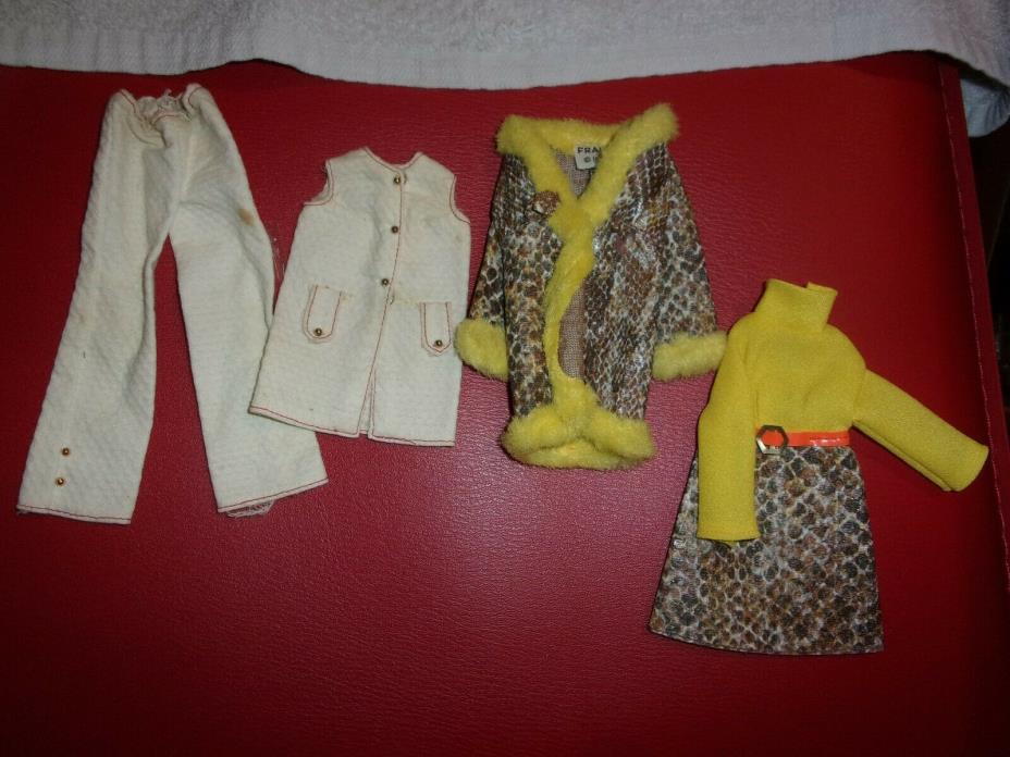 VINTAGE BARBIE ~ FRANCIE~ SNAKE CHARMER OUTFIT # 1243  &  WITH IT WHITES # 3448