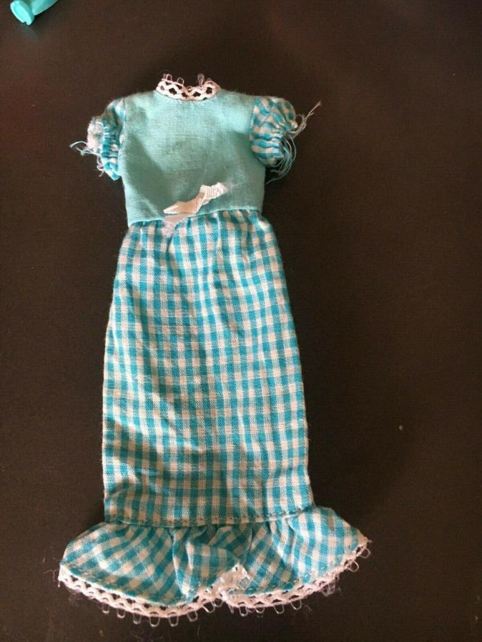 Vintage Barbie Skipper Quick Curl 1970 #4223 dress