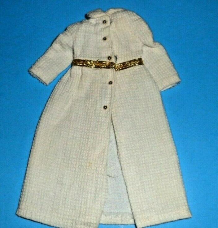 #3374 SKIPPER 1972 White Bright 'N Sparkling doll clothes coat Vintage Barbie #2
