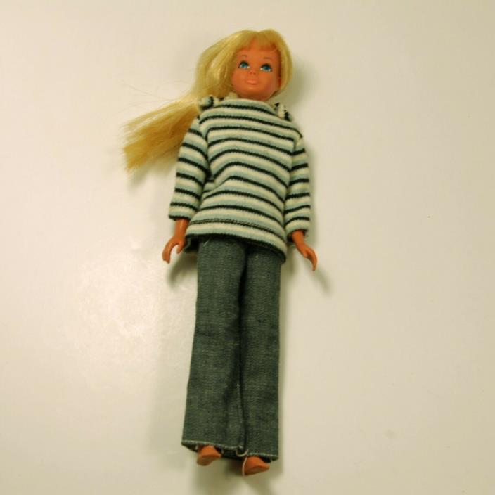 Vintage 1967 Blonde Twist and Turn Sunsational Skipper Doll