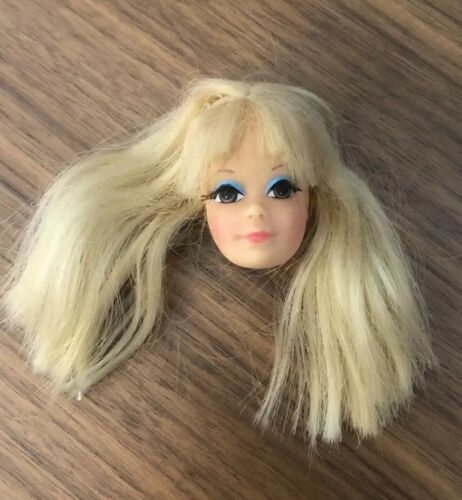 Vintage Barbie Mod PJ Doll Head Nice