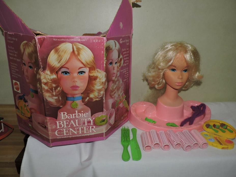Vintage 1972 Barbie Beauty Center Make-up & Hair Styling Center Mattel with Box