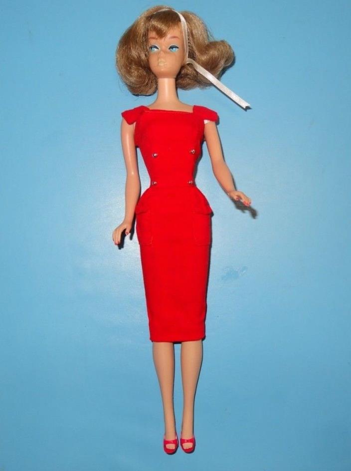 Vintage Ash Brown  Low Color Side Part American Girl Barbie