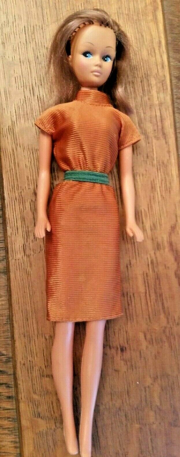 Vintage Malibu Barbie Clone in Clone Dress Excellent!