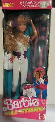 Vintage Barbie All Stars Midge Softball Star Doll  - NRFB