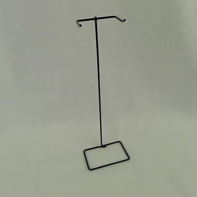 Vintage Barbie Doll Stand Black Metal 1960s 8.5 Inches High
