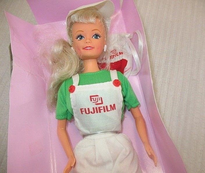 Vintage Barbie Doll Clone CAMMIE FUJIFILM PROMOTIONAL DOLL W BOX & ACCESSORIES
