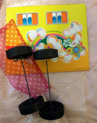 Vintage Barbie Country Camper By Mattel parts only, panel and wheels