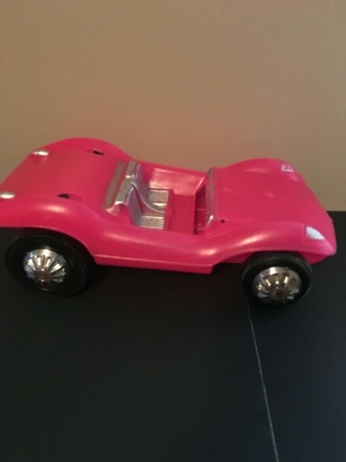 VINTAGE Pink Toy Car by the Irwin Corporation -