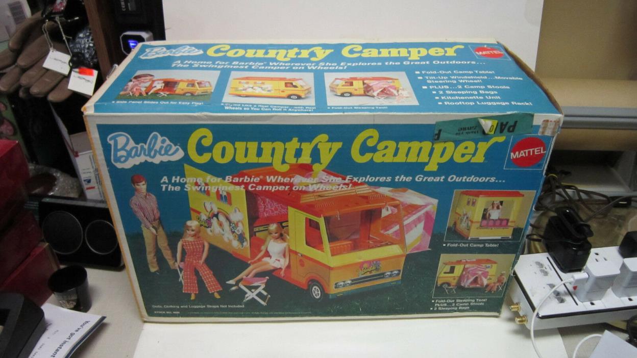 VINTAGE  1970 Mattel Barbie Country Camper No. 4994