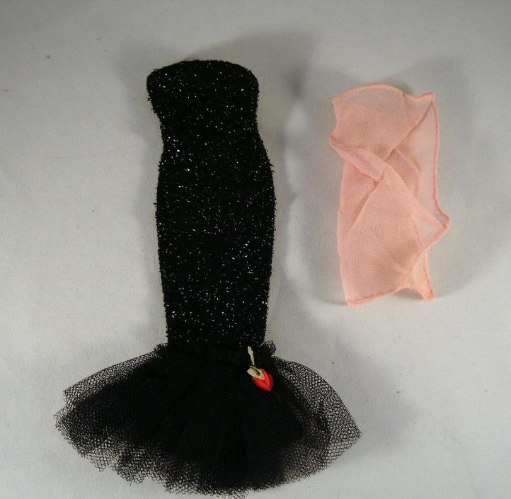 Vintage BARBIE SOLO IN THE SPOTLIGHT GOWN & SCARF #982 1960