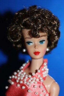 European Vintage Barbie Bubble Cut  OOAK Brownette